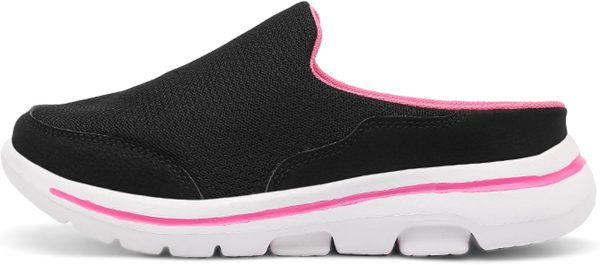Slip On Mules & Clogs for Womens Mens Light Open Back Shoes Comfort Walking - Image 2