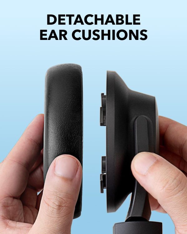 Soundcore Q11i Wireless Over-Ear Bluetooth Headphones by Anker, Deep Bass, - Image 5