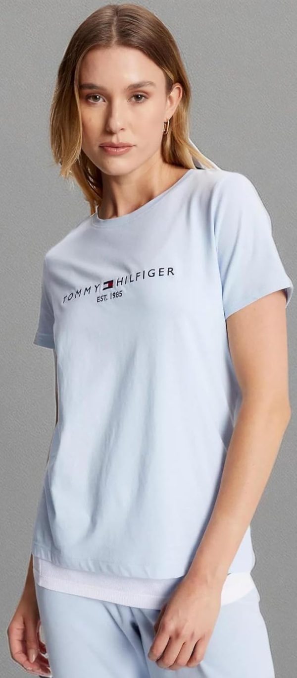 Tommy Hilfiger Women's Performance Cotton T-Shirt – Lightweight Graphic - Image 5