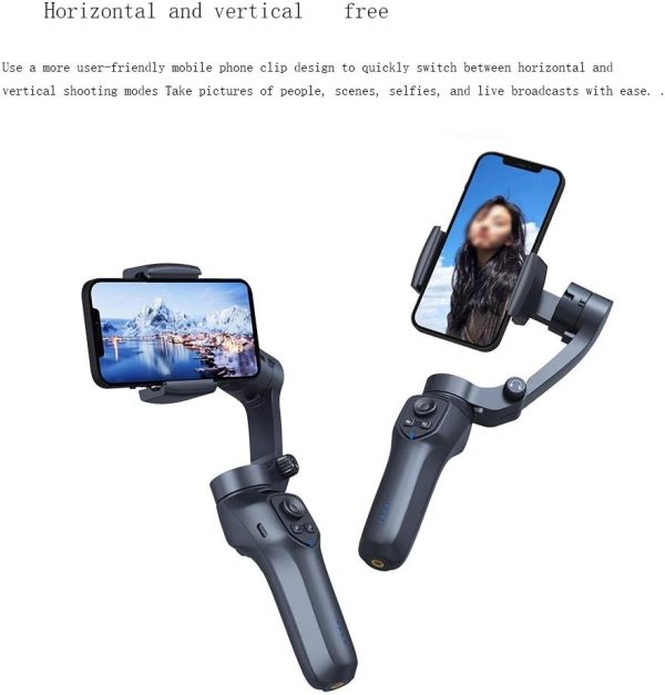 Phones Stabilizer 3-Axis Handheld Smartphone Stabilizer Gimbal Camera - Image 3