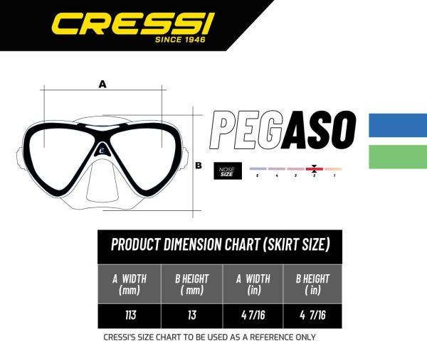 Cressi Snorkeling Silicone Set (mask & Dry Snorkel) for Kids Aged 5 to 15 - Image 7