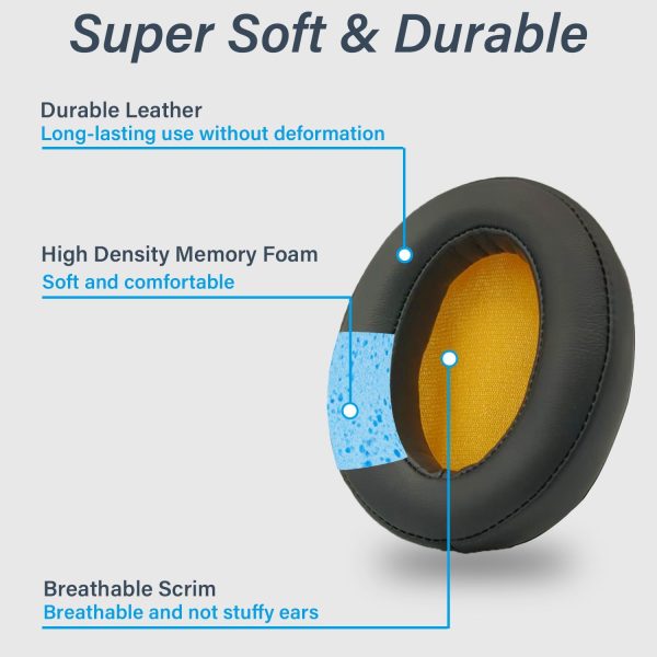 Replacement Ear Pads Compatible with Sennheiser Momentum 2.0(M2)/HD1 - Image 5