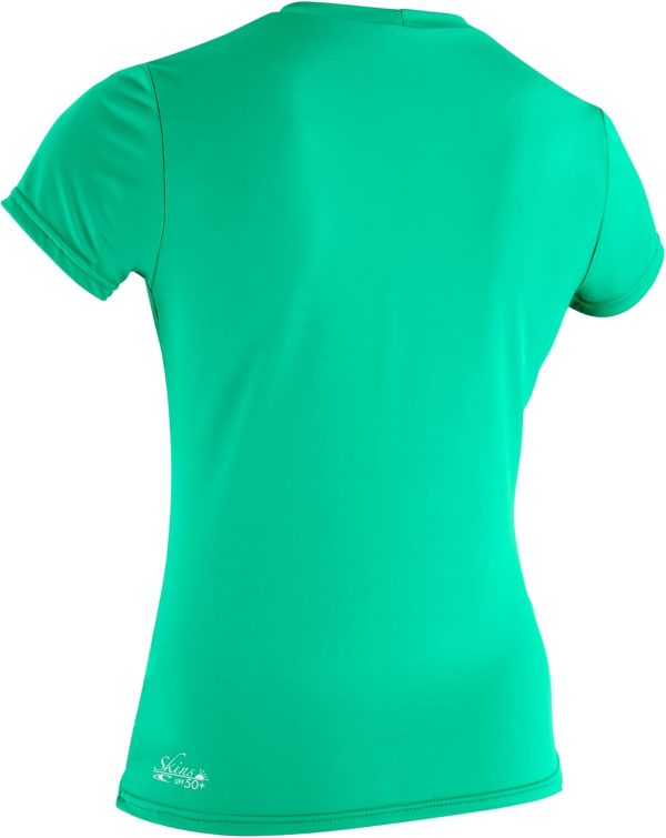 O'Neill Women's Basic Skins Upf 50+ Short Sleeve Sun Shirt - Image 2