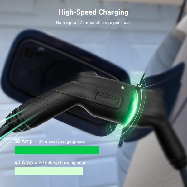 Autel Home Smart Electric Vehicle (EV) Charger, 50 Amp Level 2 Wi-Fi and - Image 2
