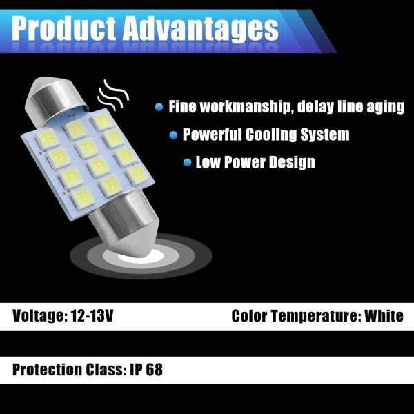 Car Led Bulb, Led Combination Set of 24 Sets, Used for Car Interior/Indoor - Image 3