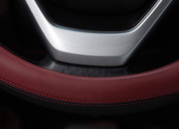 Valleycomfy Microfiber Leather Steering Wheel Cover Large-Size for F150 - Image 2