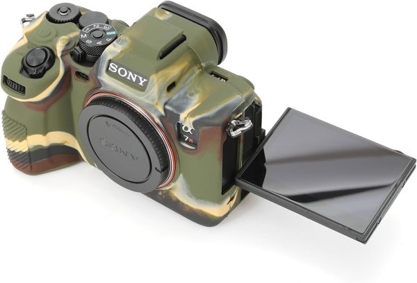 Rieibi Accessory for Sony A7RV Case, Soft Silicone Protective Case for Sony - Image 6