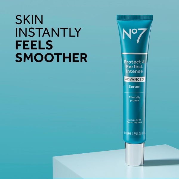No7 Protect & Perfect Intense Advanced Serum - Anti-Aging Face Serum that - Image 2