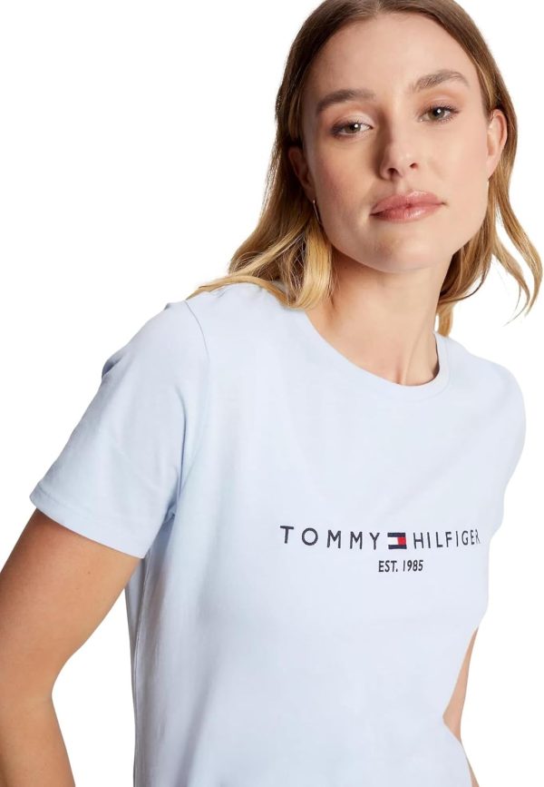 Tommy Hilfiger Women's Performance Cotton T-Shirt – Lightweight Graphic - Image 3