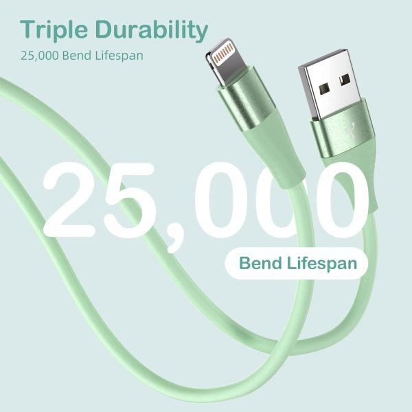 iPhone Charger [Apple MFi Certified] 3Pack 10FT Lightning Cable Fast - Image 5