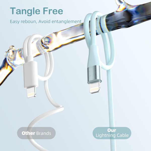 iPhone Charger [Apple MFi Certified] 3Pack 10FT Lightning Cable Fast - Image 4