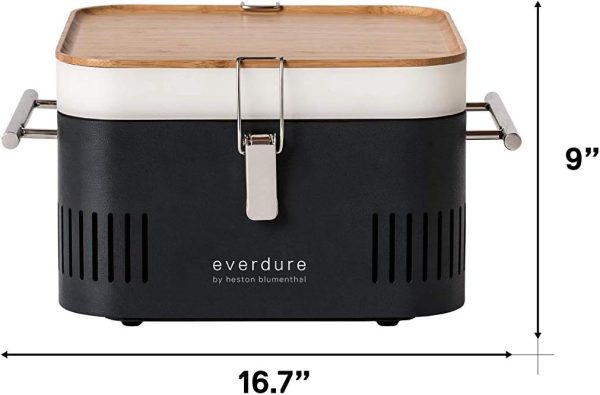 Everdure CUBE Portable Charcoal Grill, Tabletop BBQ, Perfect Tailgate, - Image 9