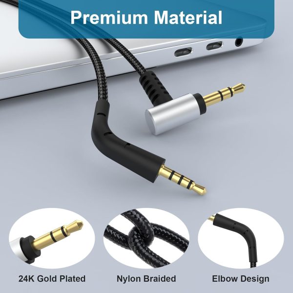 3.5mm to 2.5mm Headphone Stereo Audio Cable Cord Compatible with Bowers & - Image 3