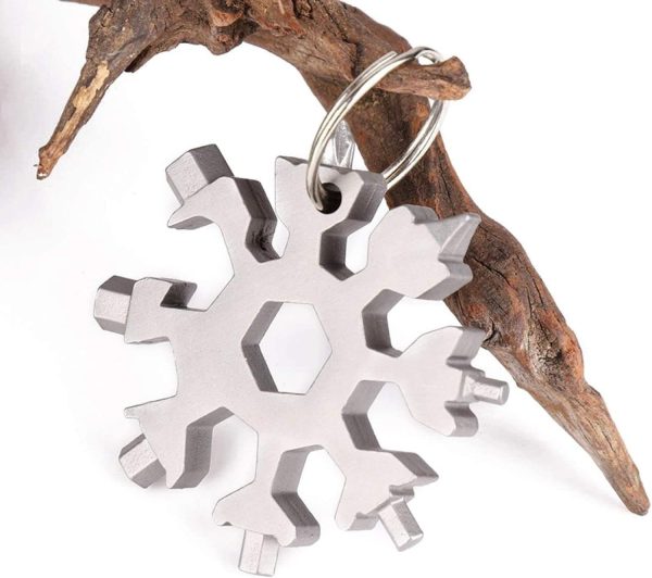 3 Pack 18-in-1 Snowflake Multi Tool, Stainless Steel Snowflake Multi-Tool - Image 7