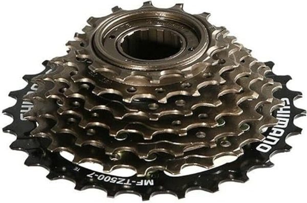 SHIMANO Sprocket 7-Speed MF-TZ500 Screw Ring 7 Speed Sprocket Bicycle - Image 2
