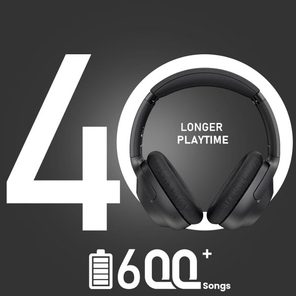 Riibox Y7Pro Hybrid Active Noise Canceling Headphones, 40 Hours - Image 7