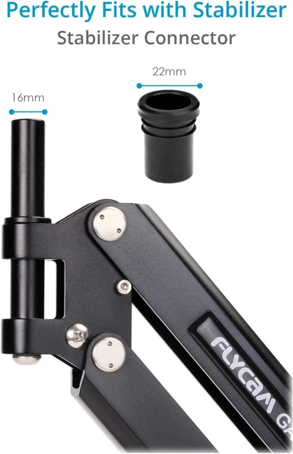 FLYCAM Galaxy Dual Arm and Vest Body Mounted Steadycam for Handheld - Image 6