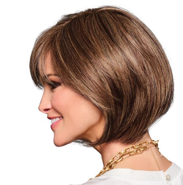 Raquel Welch Made You Look Chin-Length Chic Bob, 100% Hand Tied by - Image 2