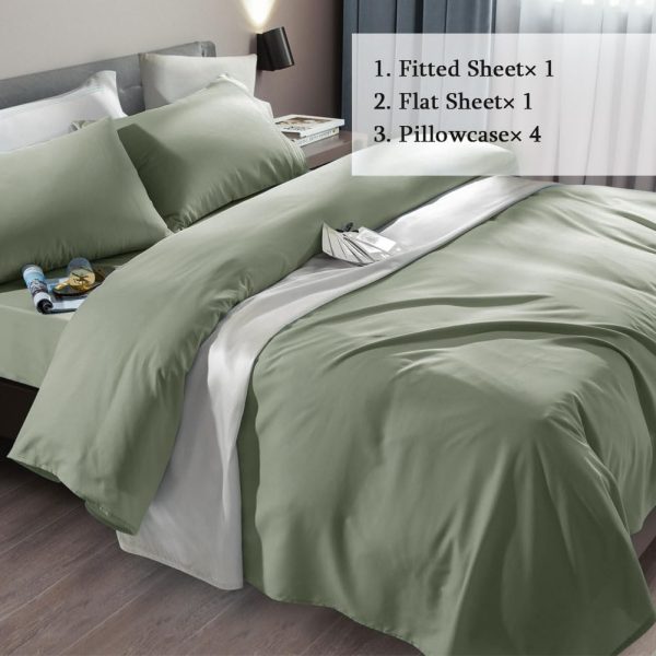 SONORO KATE Bed Sheet Set Super Soft Microfiber 1800 Thread Count Luxury - Image 2