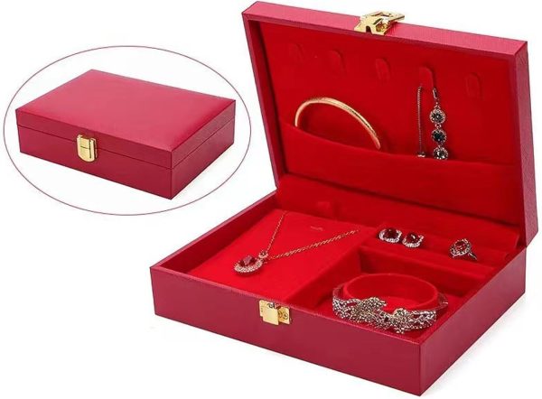 Jewelry Presentation Box with Multiple Compartments Accessory Organization - Image 2