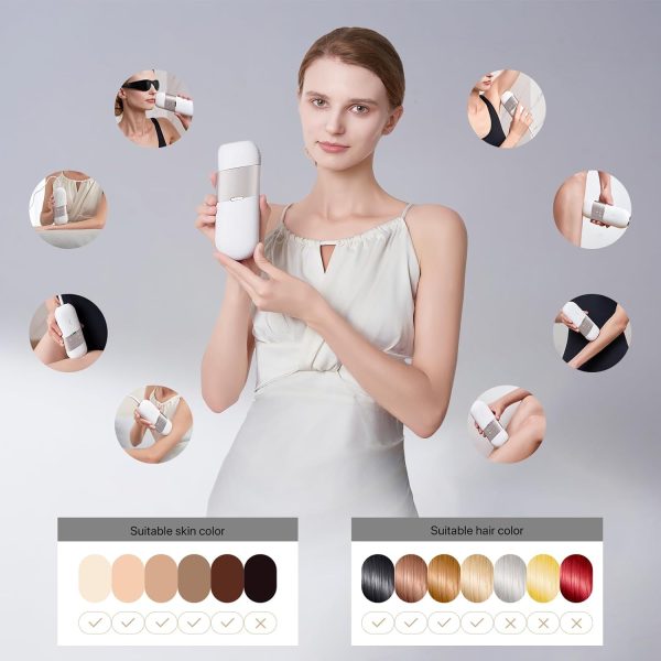 AMIRO Opal IPL Hair Removal Device, 2 modes and 8 Energy Levels, 3 in 1 for - Image 5