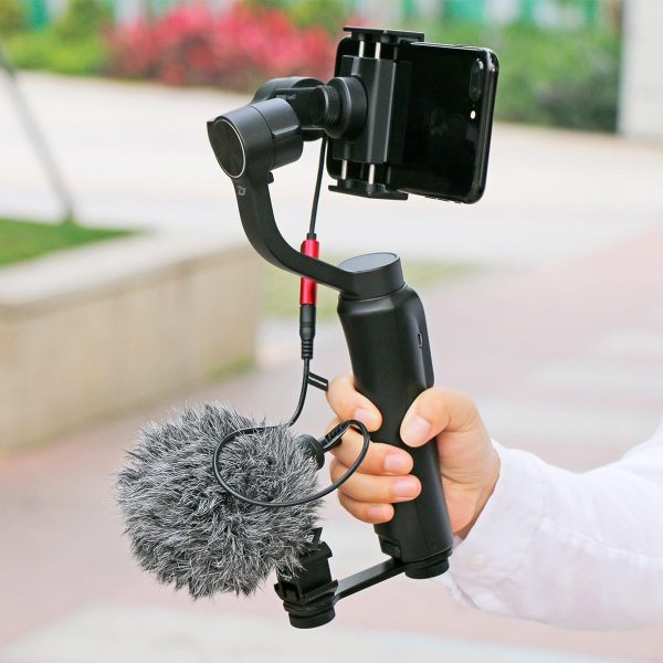 ULANZI PT-3 Triple Cold Shoe Mounts Plate Microphone Led Video Light - Image 9