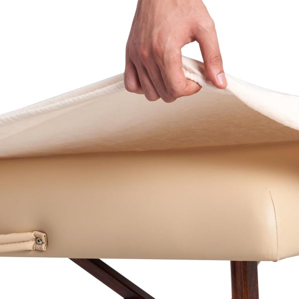 Master Massage Tables Deluxe Flannel Sheet Cover Set (3pcs Set) for Massage - Image 5