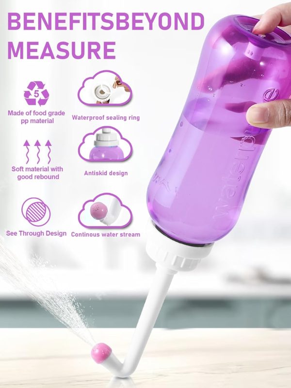 Peri Bottle for Postpartum - Portable Bidet 16.9 Oz Travel Bidet Bottle for - Image 4