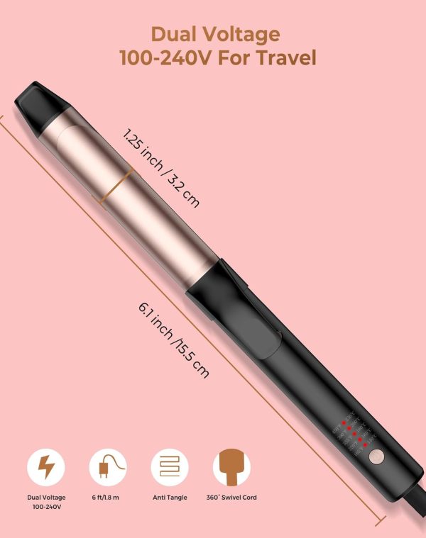 Rotating Curling Iron, Ukliss Hair Curler Automatic Rotating, 30s Rapid - Image 9