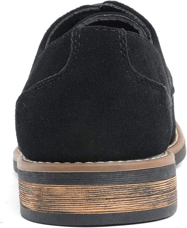 Bruno Marc Men's Urban Suede Leather Lace Up Oxfords Shoes - Image 5