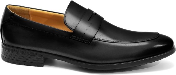 Men's Slip on Oxford Dress Shoes Classic Handmade Calfskin Manufacturing - Image 3