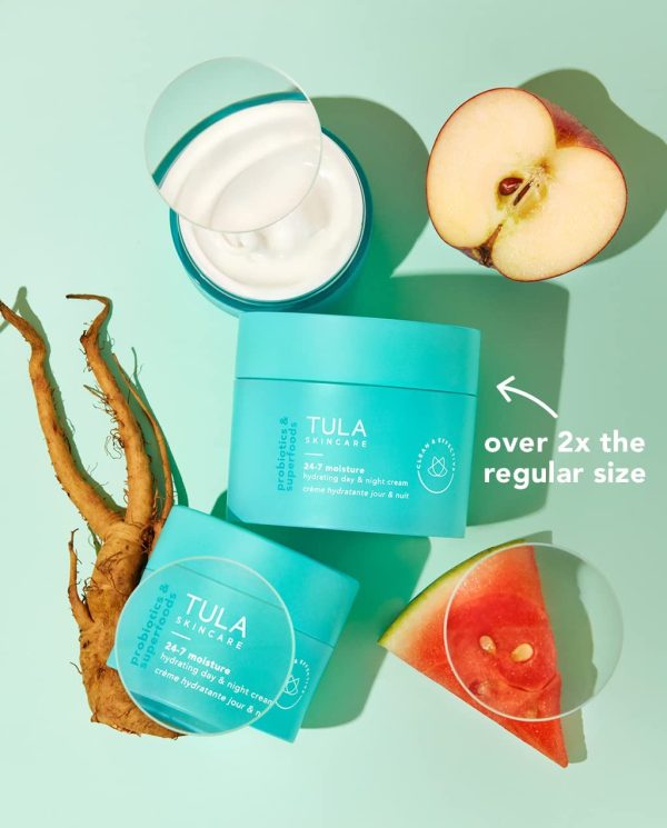 TULA Skin Care 24-7 Hydrating Day & Night Cream - Supersize, Anti-Aging - Image 5