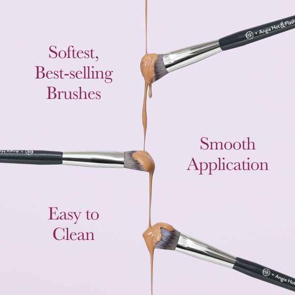 BK BEAUTY BRUSHES - ANGIE HOT & FLASHY A506 CONCEALER - Viral "Kitten Paw" - Image 4