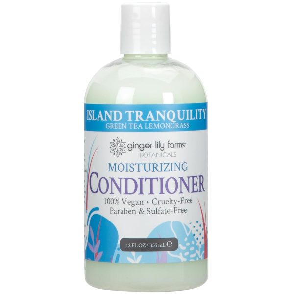 Ginger Lily Farms Botanicals Moisturizing Conditioner for Dry Hair, Island - Image 2