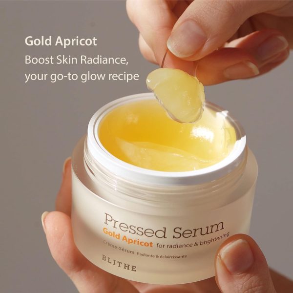 BLITHE Pressed Serum Gold Apricot Glass Skin Korean Skincare - Image 6