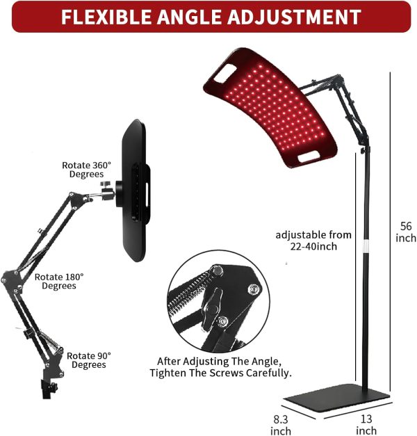 Red Light Therapy Lamp,Infrared Light Therapy with 660nm Visible Red Light - Image 5