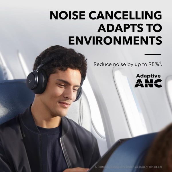 Soundcore by Anker, Space One, Active Noise Cancelling Headphones, 2X - Image 3