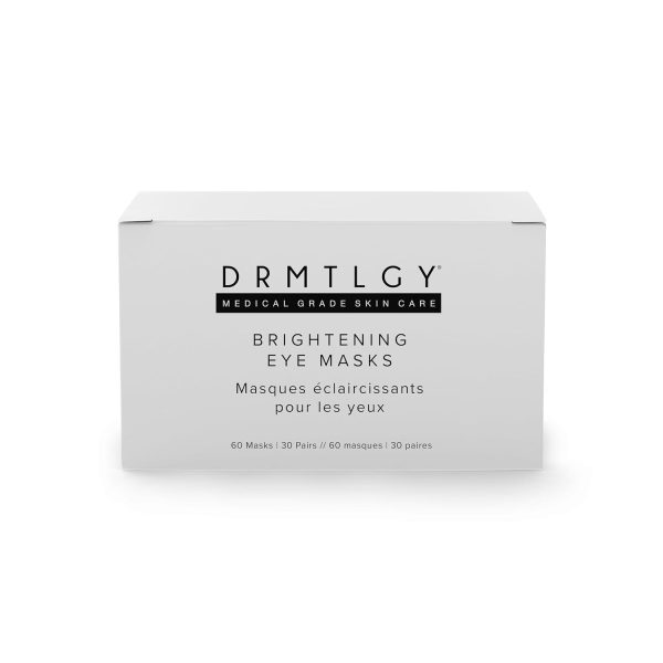 DRMTLGY Brightening Eye Masks (30 Pairs) - Caffeine Eye Masks for Dark - Image 5
