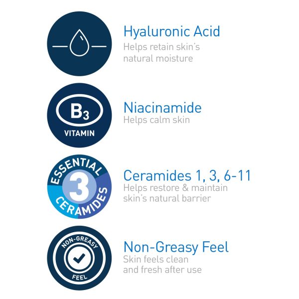 CeraVe Hydrating Toner for Face Non-Alcoholic with Hyaluronic Acid, - Image 4