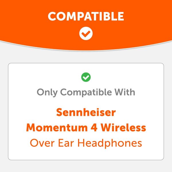 WC Freeze Momentum 4 - Cooling Gel Earpads for Sennheiser Momentum 4 - Image 2