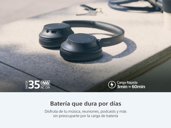 Sony WH-CH720NB Noise Canceling Wireless Bluetooth Headphones - Built-in - Image 5