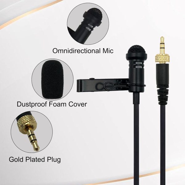 Lavalier Microphone for Sennheiser Wireless Bodypack Transmitter - Image 5