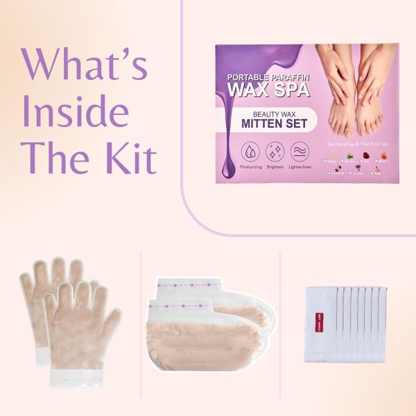 10-Minute Paraffin Hand & Foot Treatments, Self Contained Paraffin Wax - Image 6