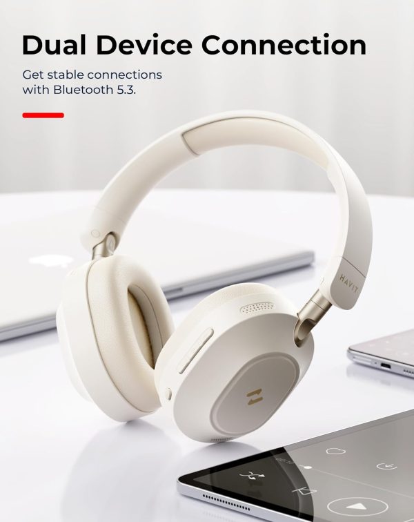 havit NC01 Active Noise Cancelling Headphones, Folding Design Headphones - Image 7