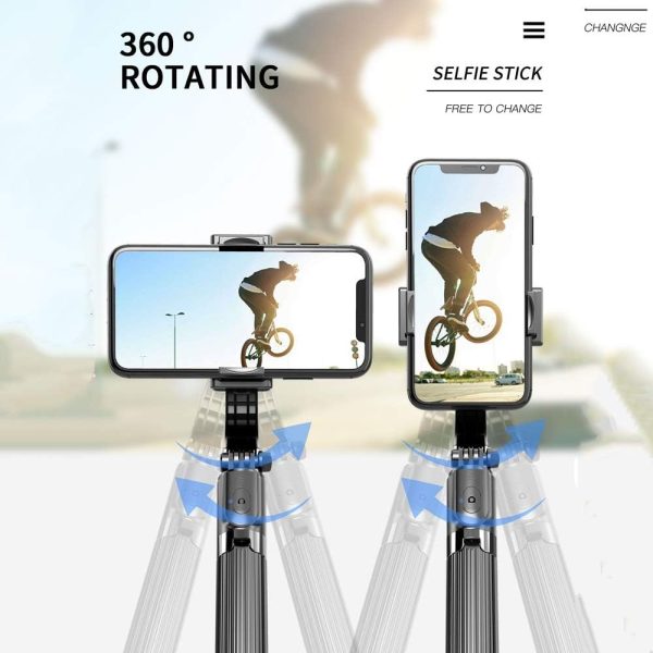 JSEIAJB Gimbal Smartphone Stabilizer with Automatic Balance Selfie Stick - Image 3
