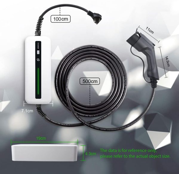 Morec EV Charger 16A 3.68KW NEMA6-20 Plug with Adapter for NEMA 5-15, - Image 7