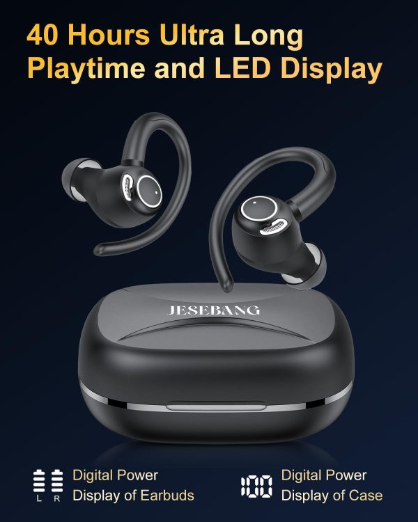 Wireless Earbuds Bluetooth 5.3 Headphones Sport, 2024 Wireless Earphones - Image 5
