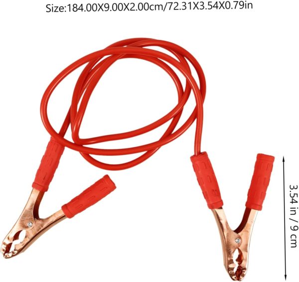 2pcs Car Hitch Jumper Cables with Battery Clips Car Jump Starter Cable Jump - Image 2