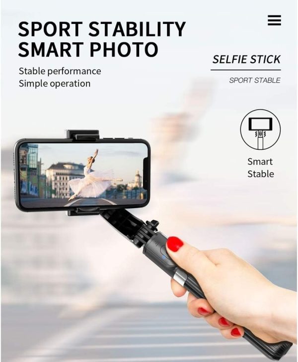 JSEIAJB Gimbal Smartphone Stabilizer with Automatic Balance Selfie Stick - Image 5