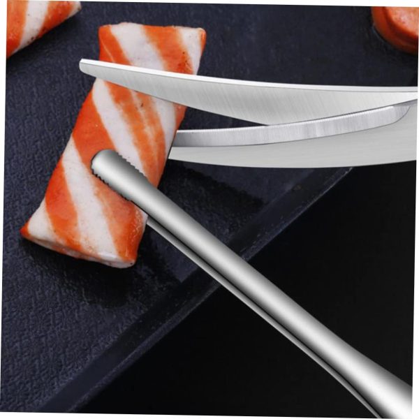Toddmomy 3sets Barbecue Scissors Food Toaster Tongs Barbecue Gadget Outdoor - Image 8